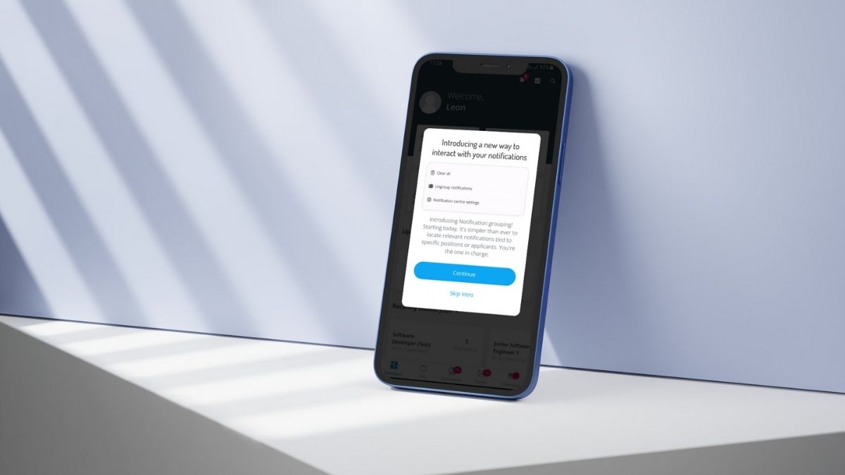 Just Hire Mobile App