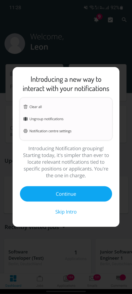 Just Hire Mobile App gallery 3